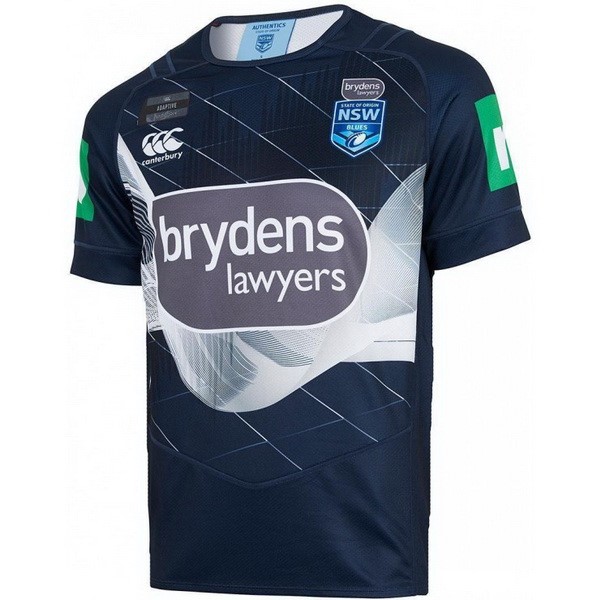 Camiseta de Entrenamiento Rugby Nsw Blues 2018 Azul